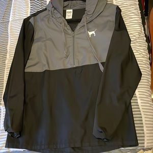 Windbreaker with hoodie
